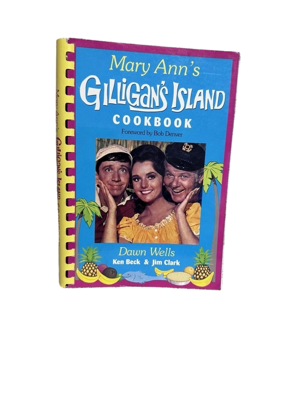 1993 Mary Ann’s Gilligan’s Island Cookbook Dawn Wells First Printing Spiral
